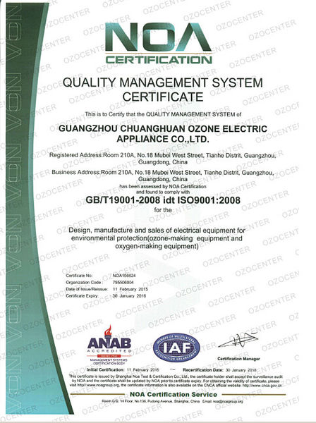 China Guangzhou OSUNSHINE Environmental Technology Co., Ltd Bedrijfsprofiel