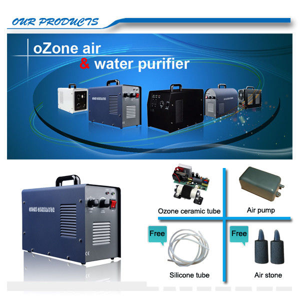 CE Certification Ceramic Tube Portable Ozone Water Purifier Machine